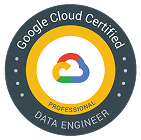 Google Cloud Certified Professional Data Engineer Badge