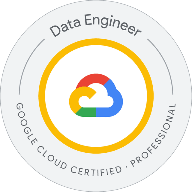 Google Professional Data Engineer Badge